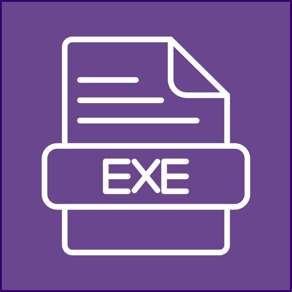 EXE Vector Icon