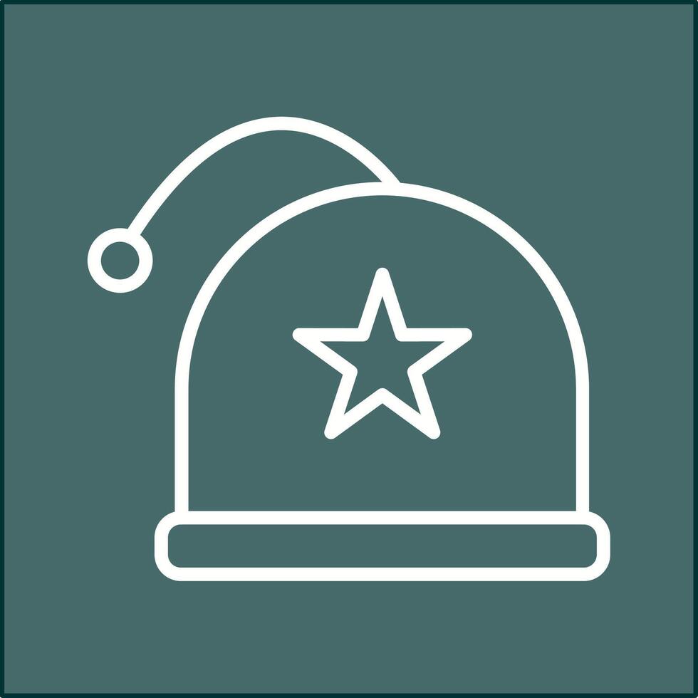 Christmas Cap Vector Icon