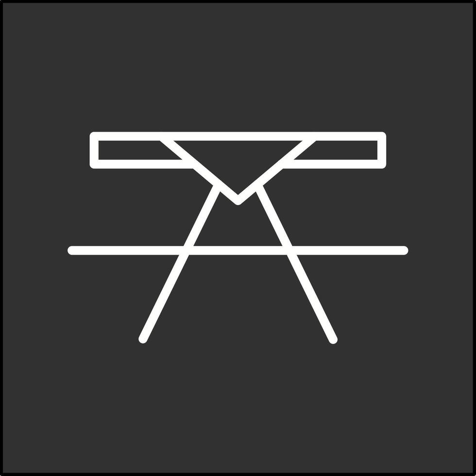 Picnic Table Vector Icon