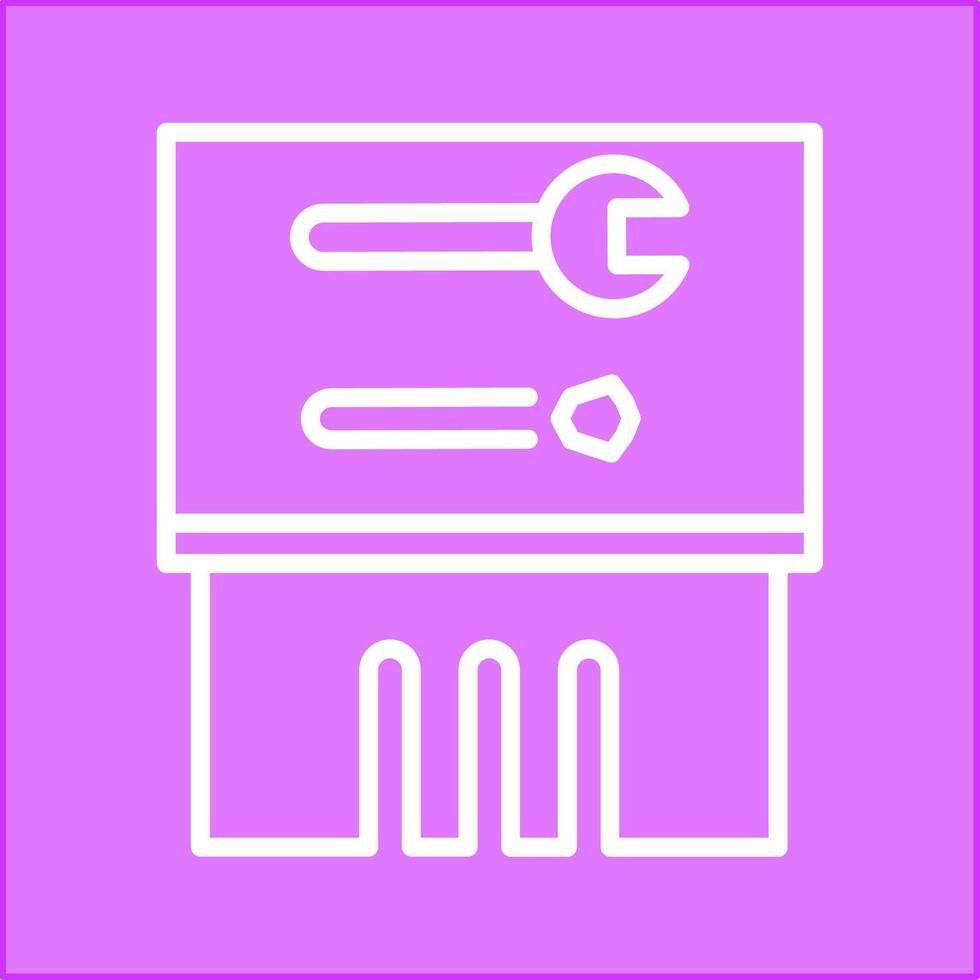Tools Exhibit Vector Icon