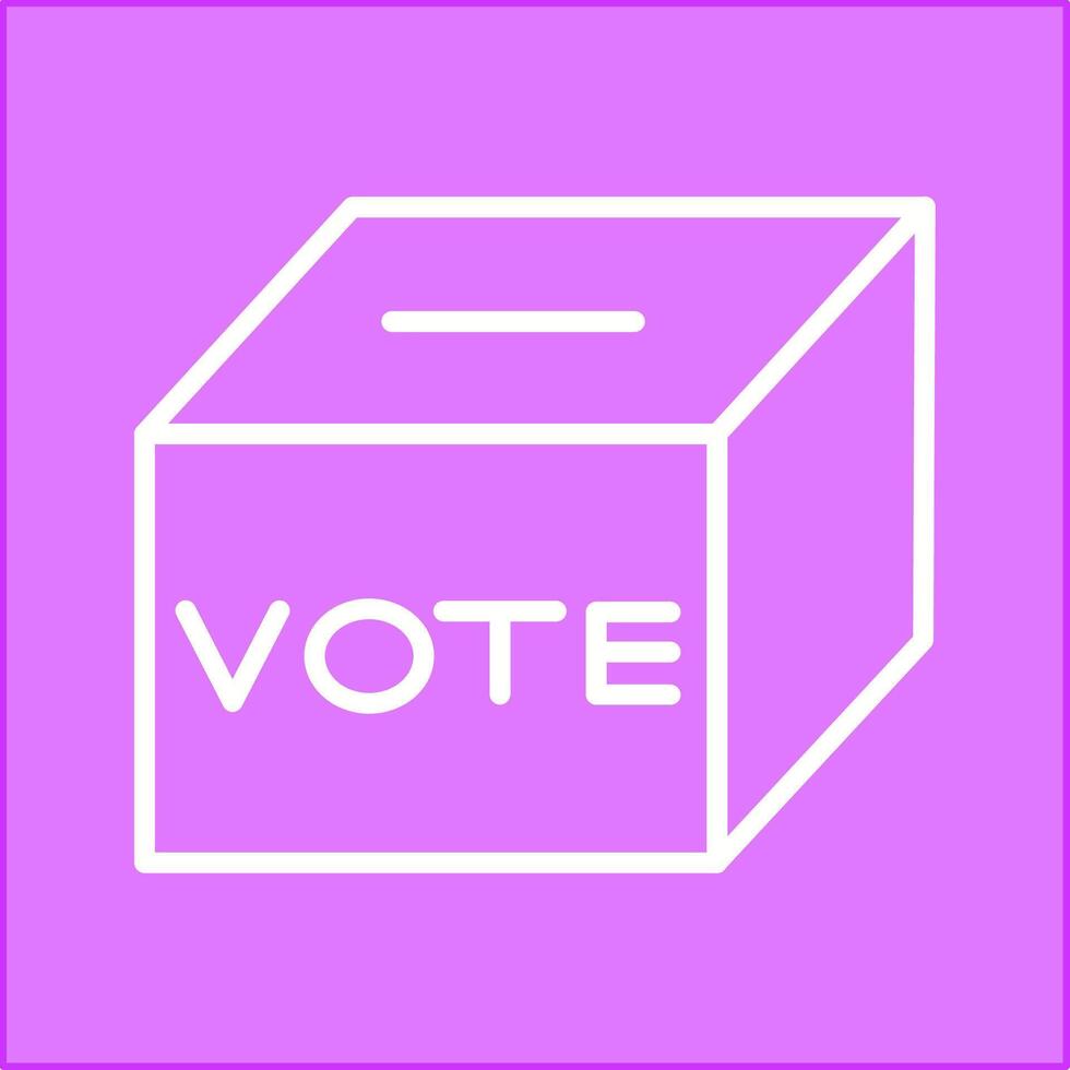 Ballot Box Vector Icon