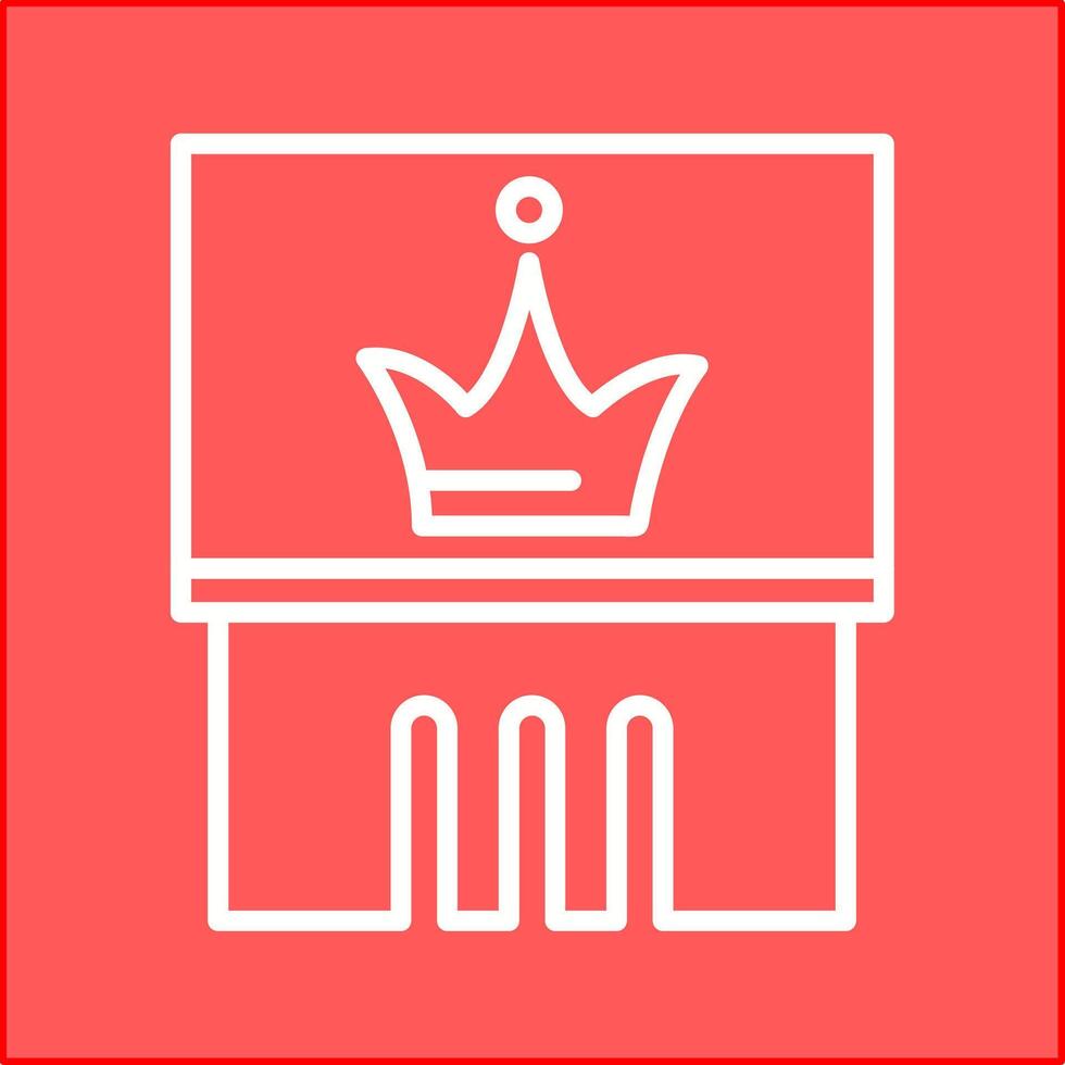 Crown Exhibit Vector Icon