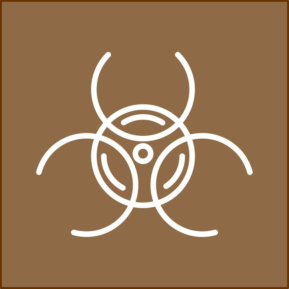 Biological Hazard Vector Icon