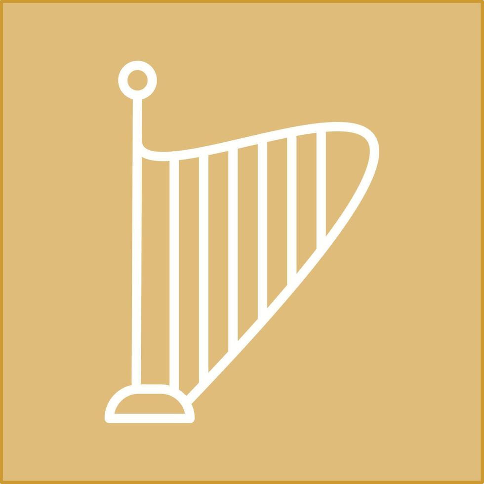 Harp Vector Icon