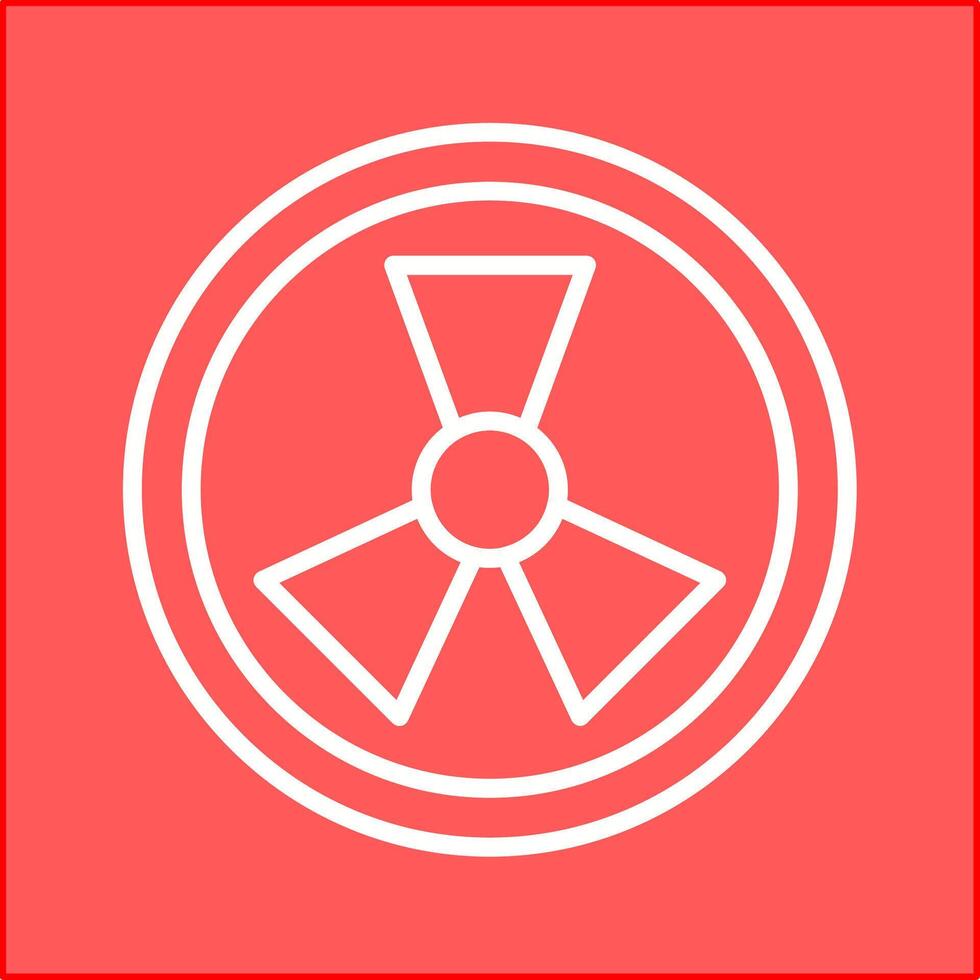 Radiation Vector Icon