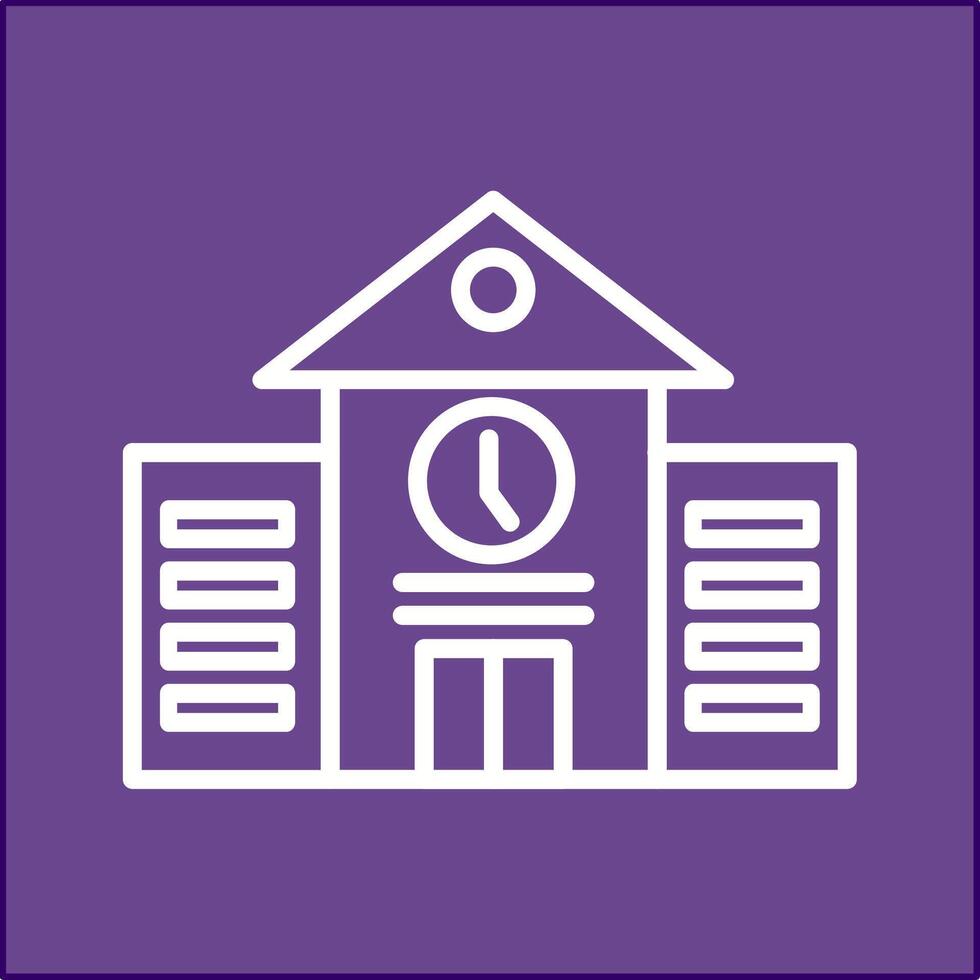 University Campus Vector Icon