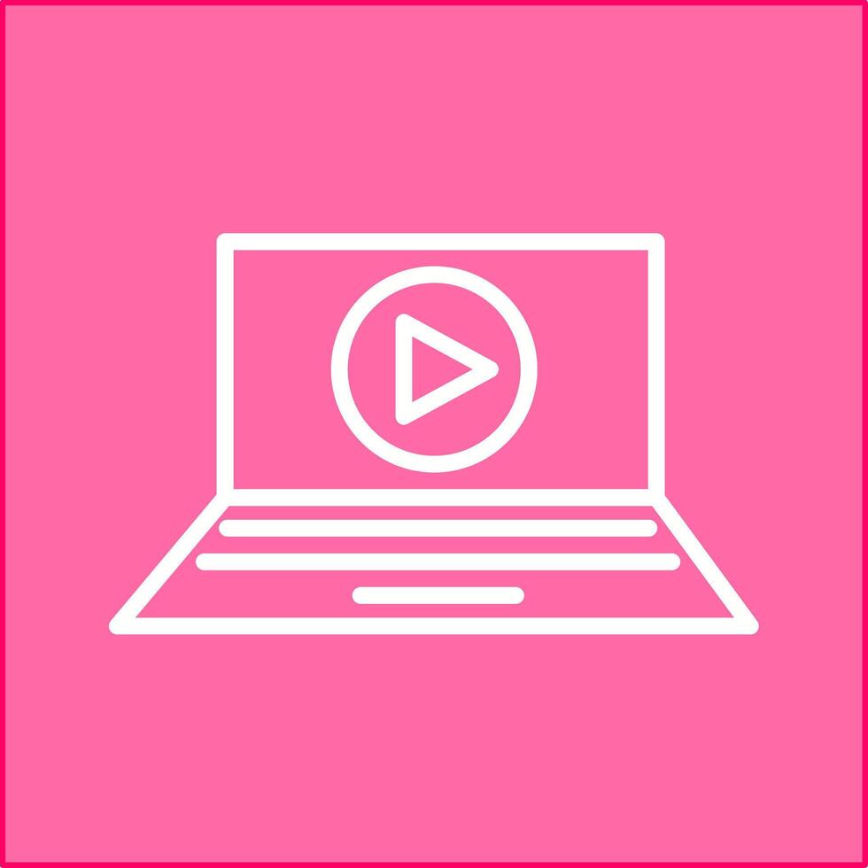 Play Video Vector Icon