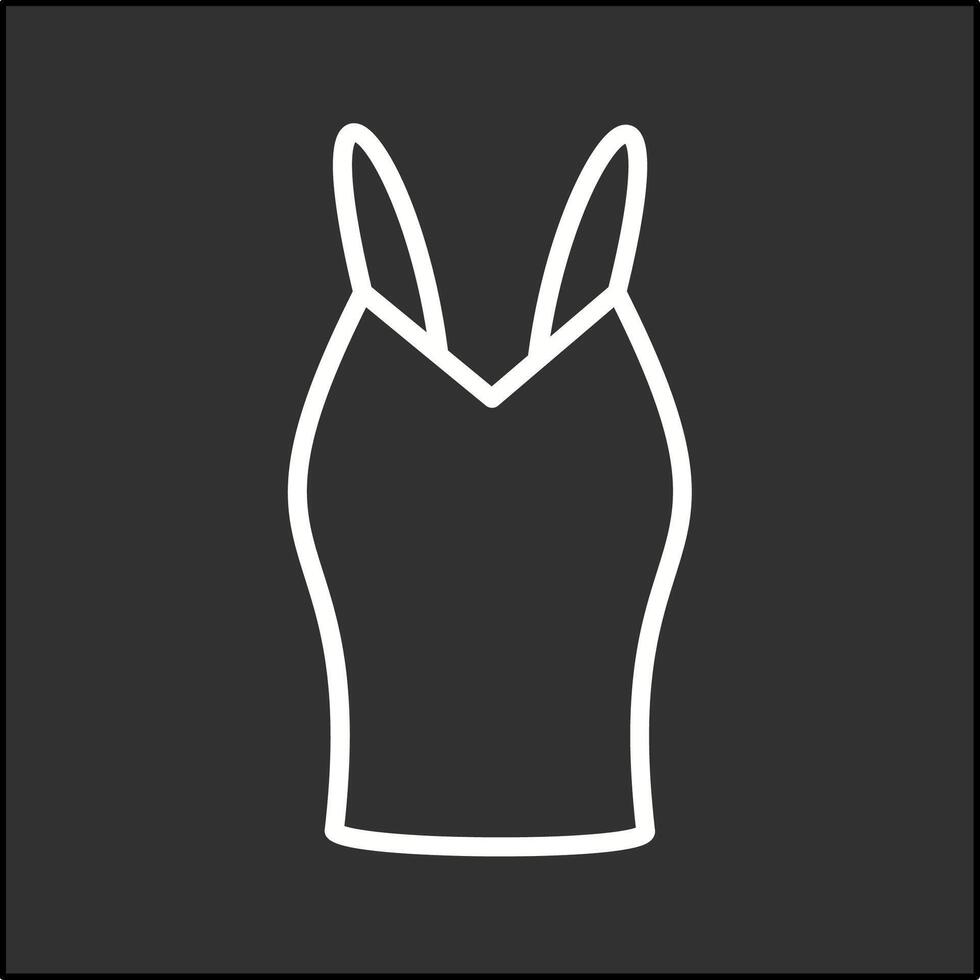 Ladies Vest Vector Icon