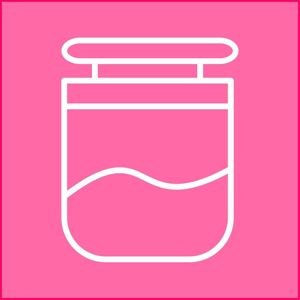 Jar on Display Vector Icon