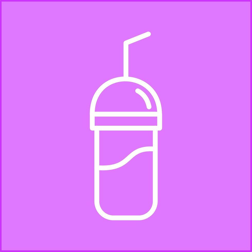 Chocolate Shake Vector Icon