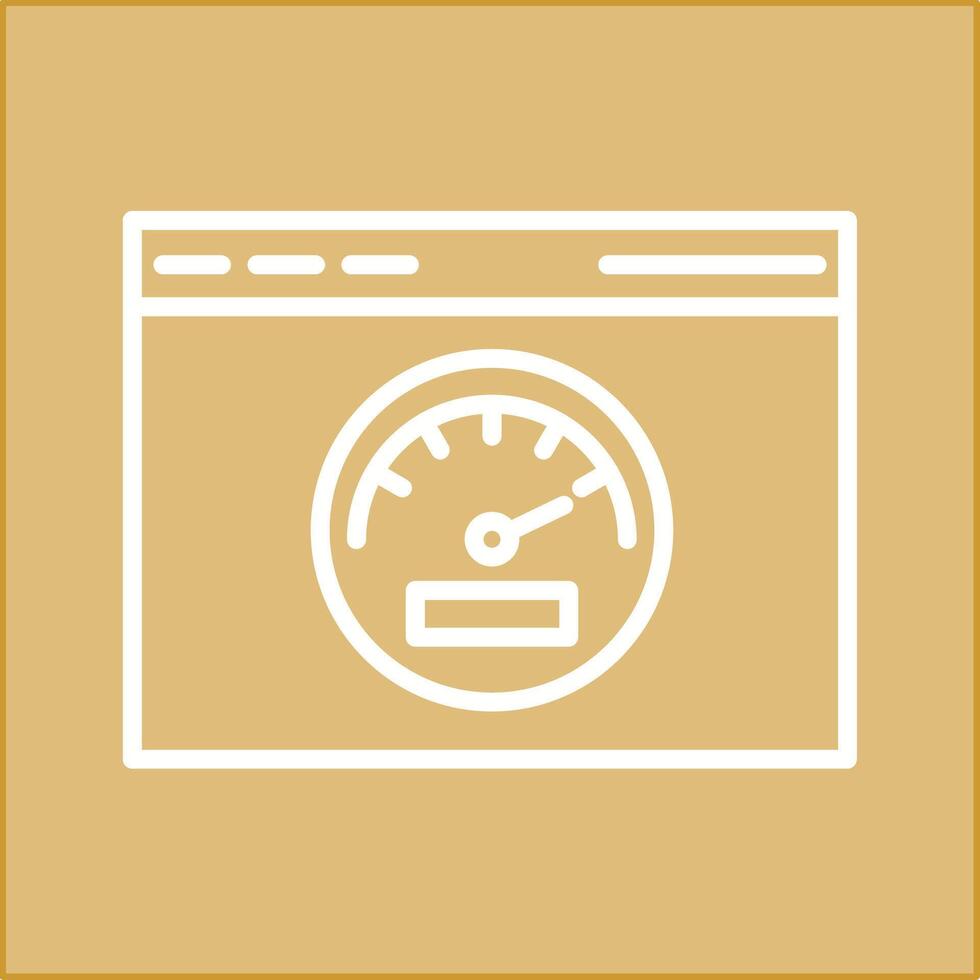 Page Speed Vector Icon