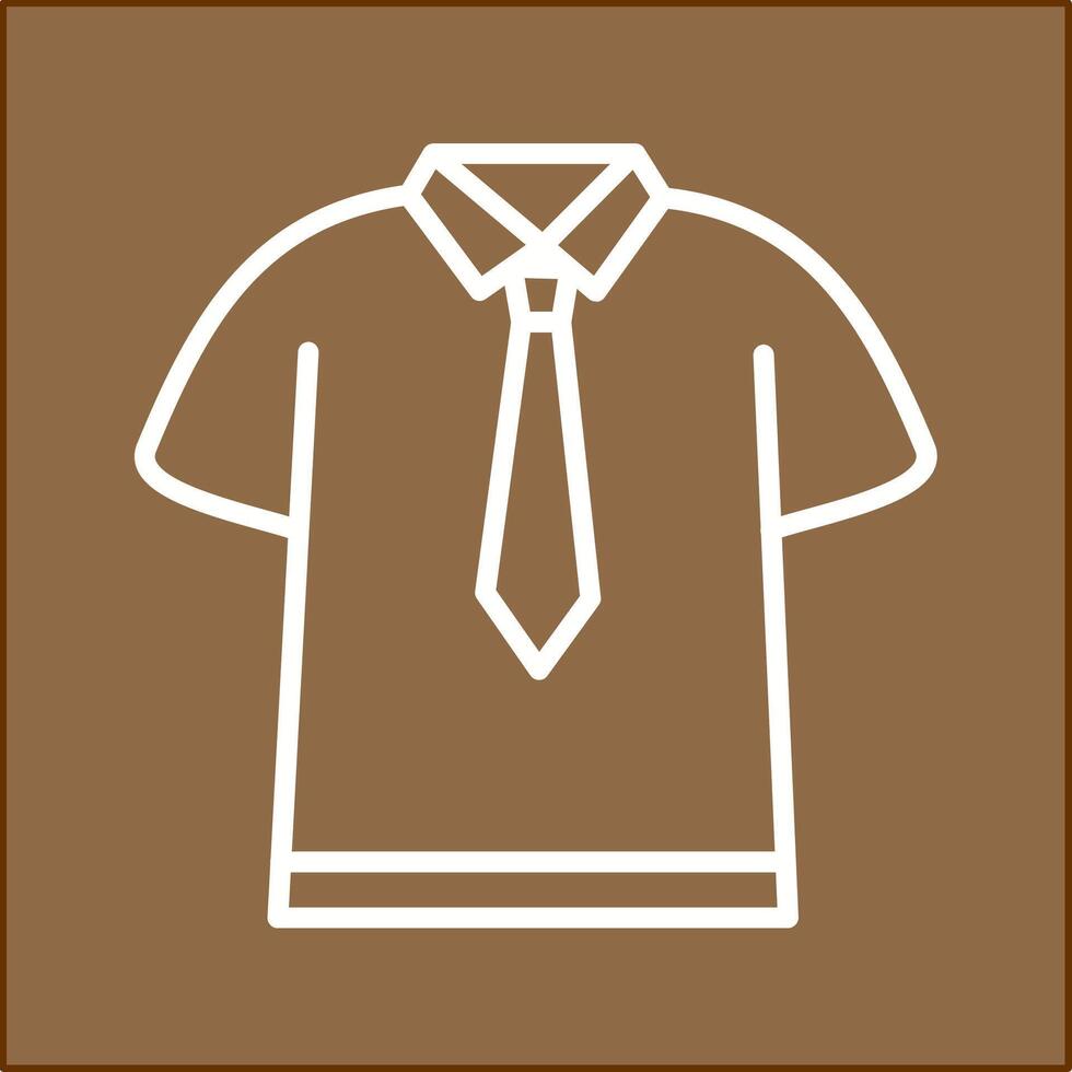 Shirt and Tie Vector Icon