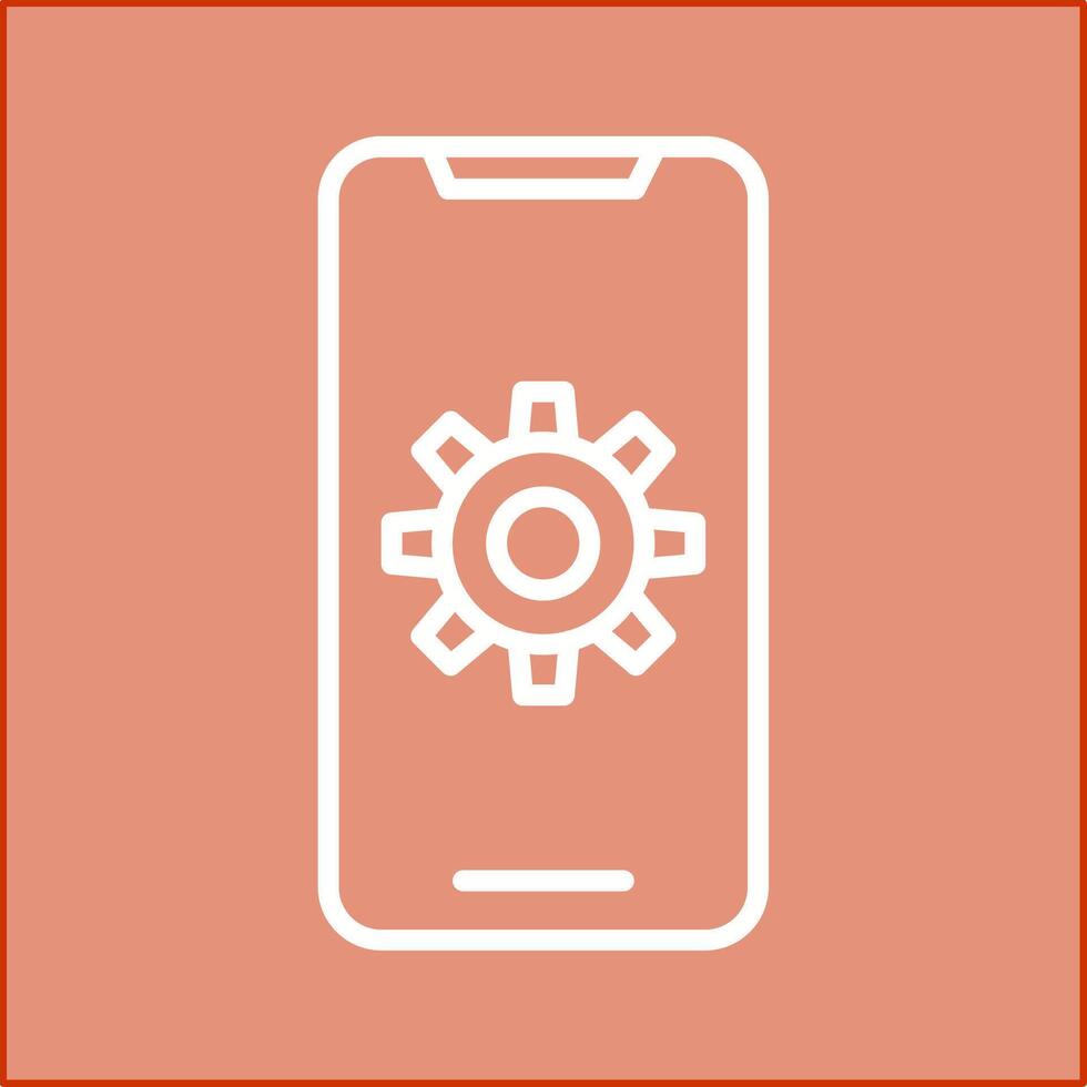 Mobile App Developing Vector Icon