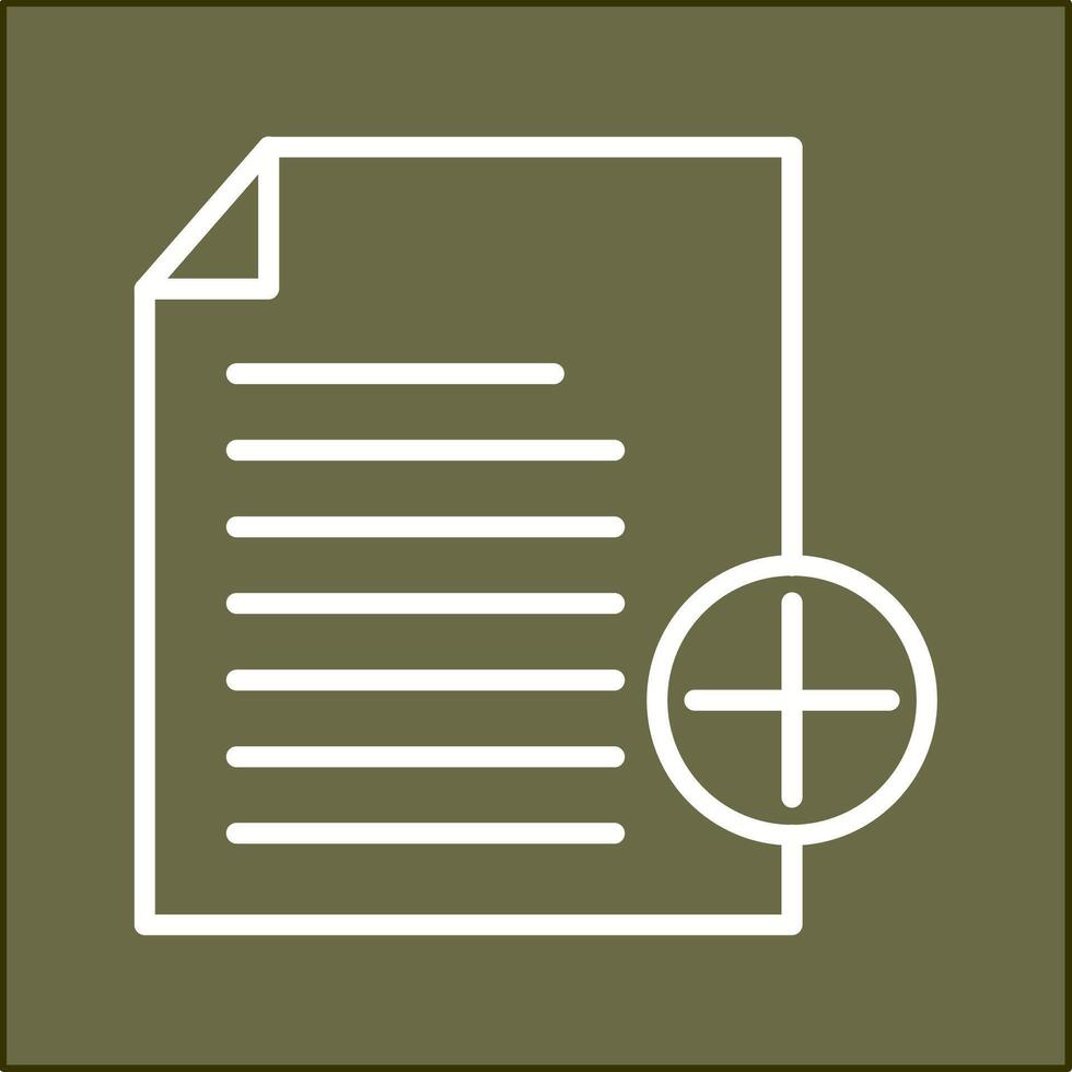 Add Notes Vector Icon