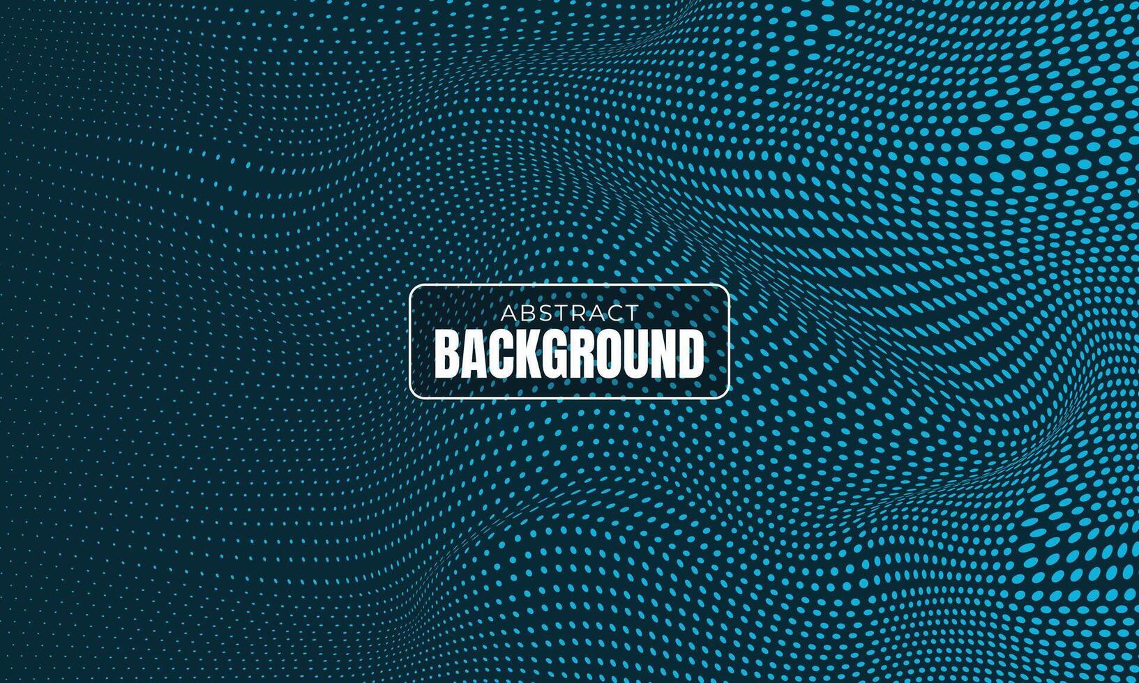 Abstract background flowing dots 3d curve wave pattern vector