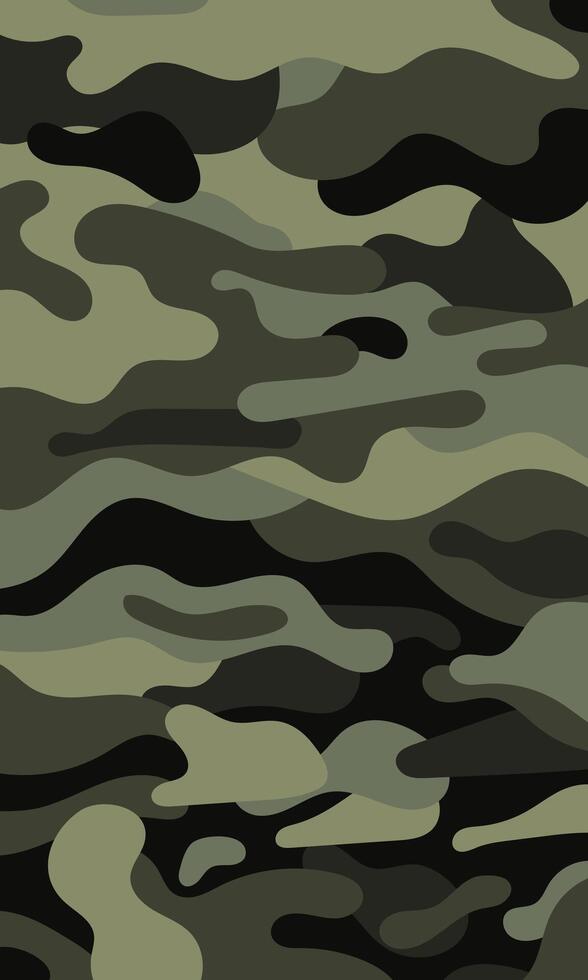 militar Ejército camuflaje textura modelo antecedentes vector