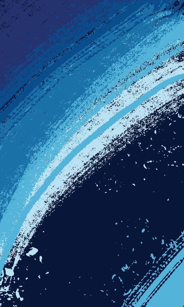 Blue grunge brush stroke background suitable for race jersey template vector