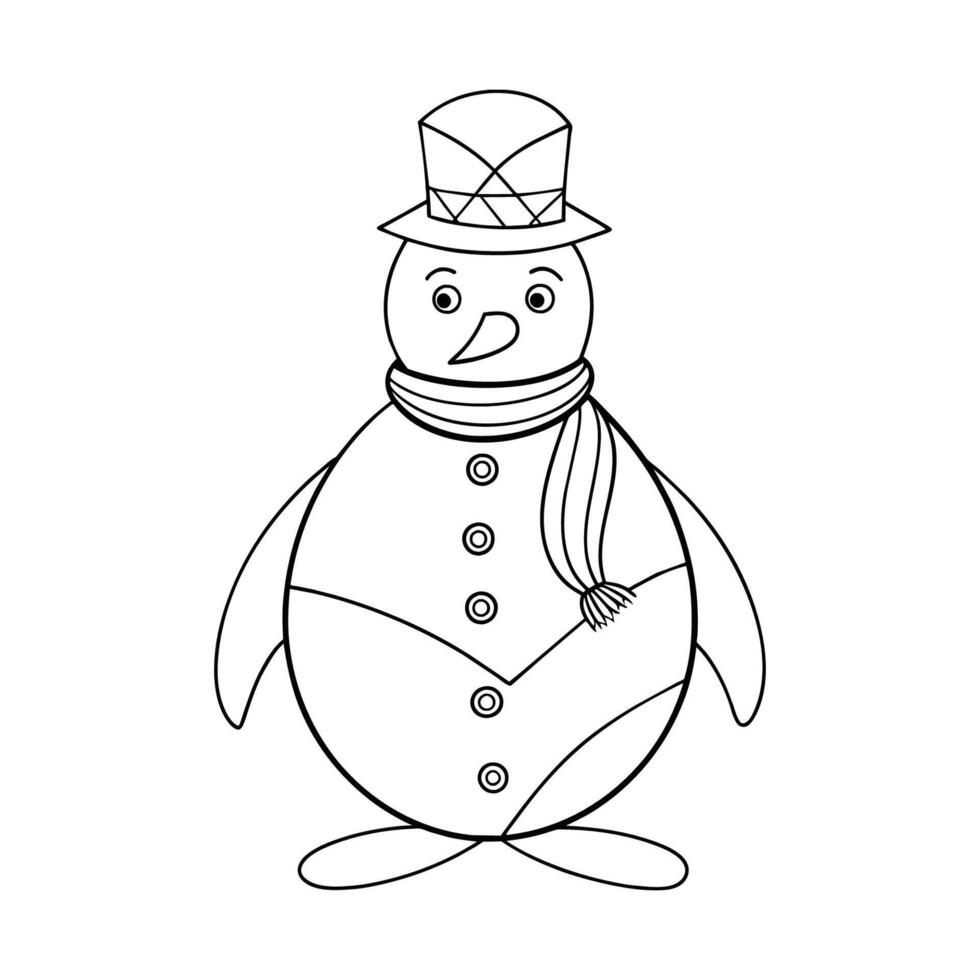 Nowman continuous line art vector illustration