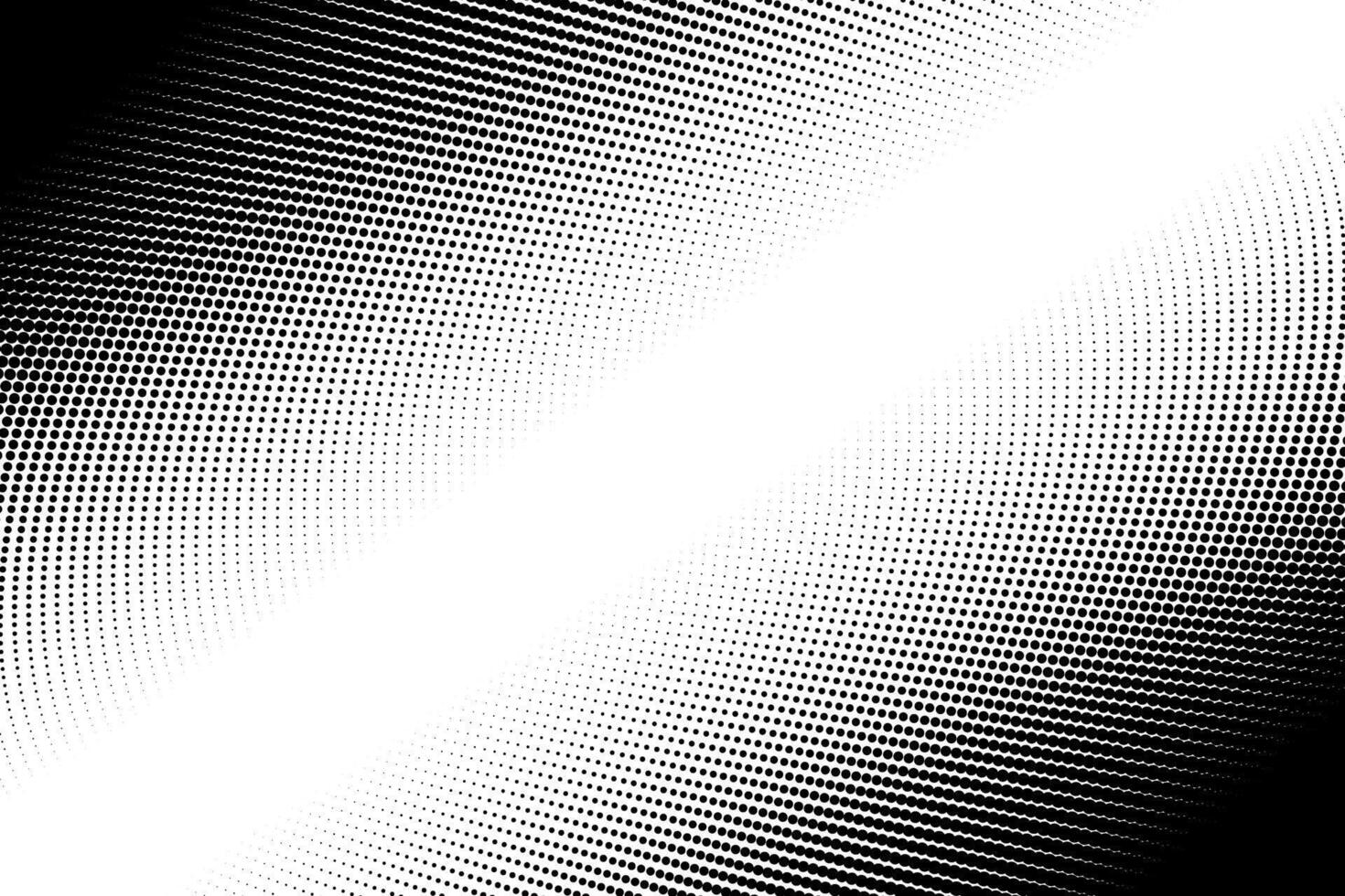 Gradient dotted halftone background. Halftone pattern texture overlay. Abstract black, white, dots. Vector illustration