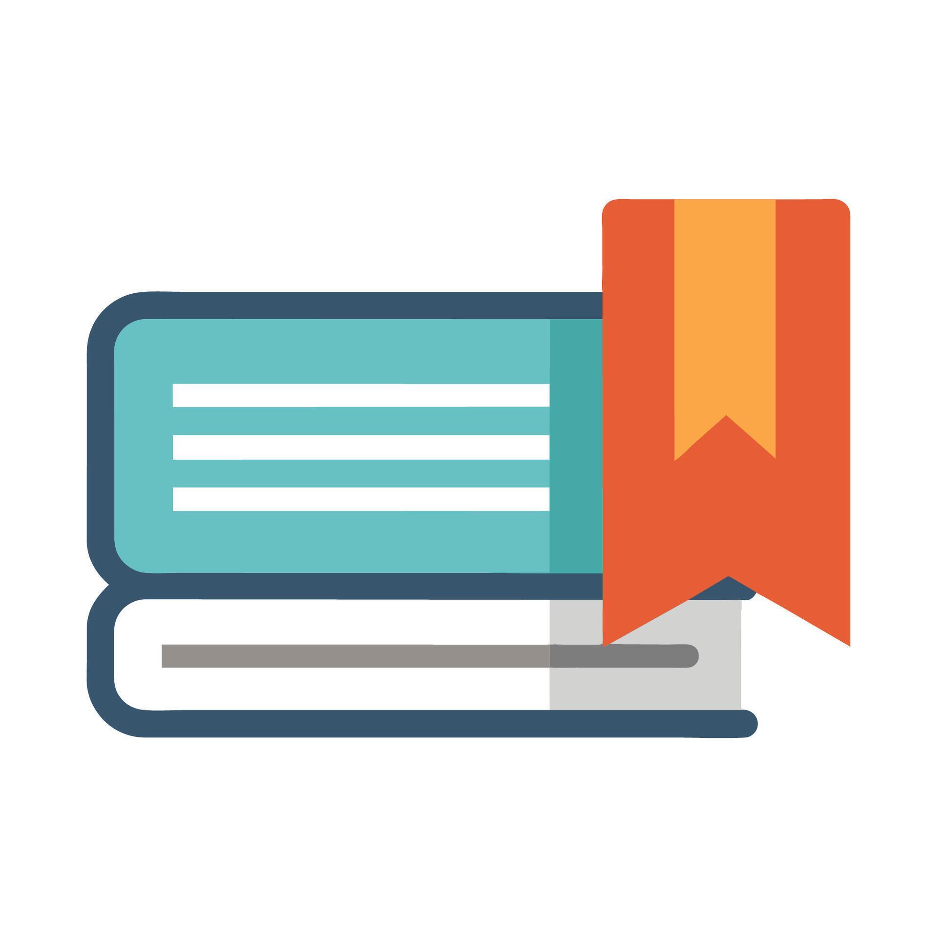 Bookmark interface icon flat vector illusration 41138454 Vector Art at ...