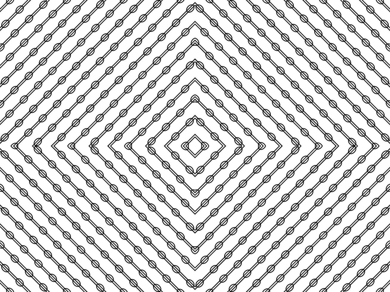 Stripe Line and Oval Shape Motifs Pattern, can use for Decoration, Wallpaper, Ornate, Background, Fabric, Textile, Fashion, Carpet, Tile, or Graphic Design Element. Vector Illustration