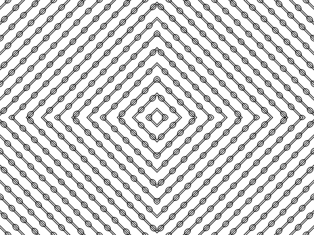 Stripe Line and Oval Shape Motifs Pattern, can use for Decoration, Wallpaper, Ornate, Background, Fabric, Textile, Fashion, Carpet, Tile, or Graphic Design Element. Vector Illustration