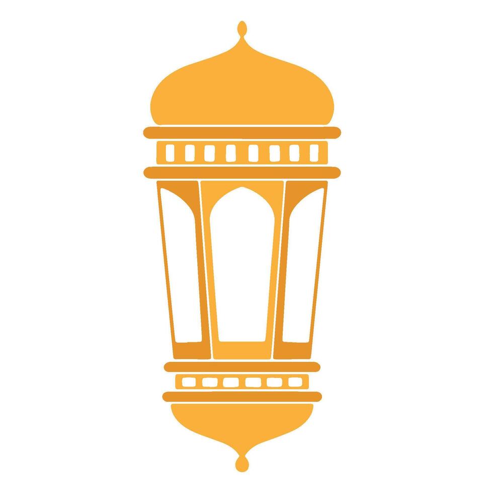 Traditional Ramadan Lantern Clipart vector