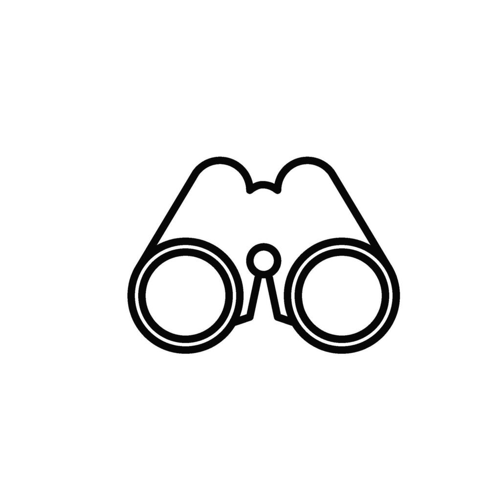 binoculars icon vector design template