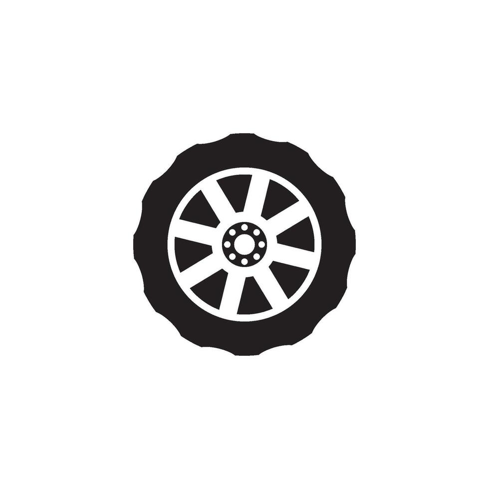 tire icon vector design template