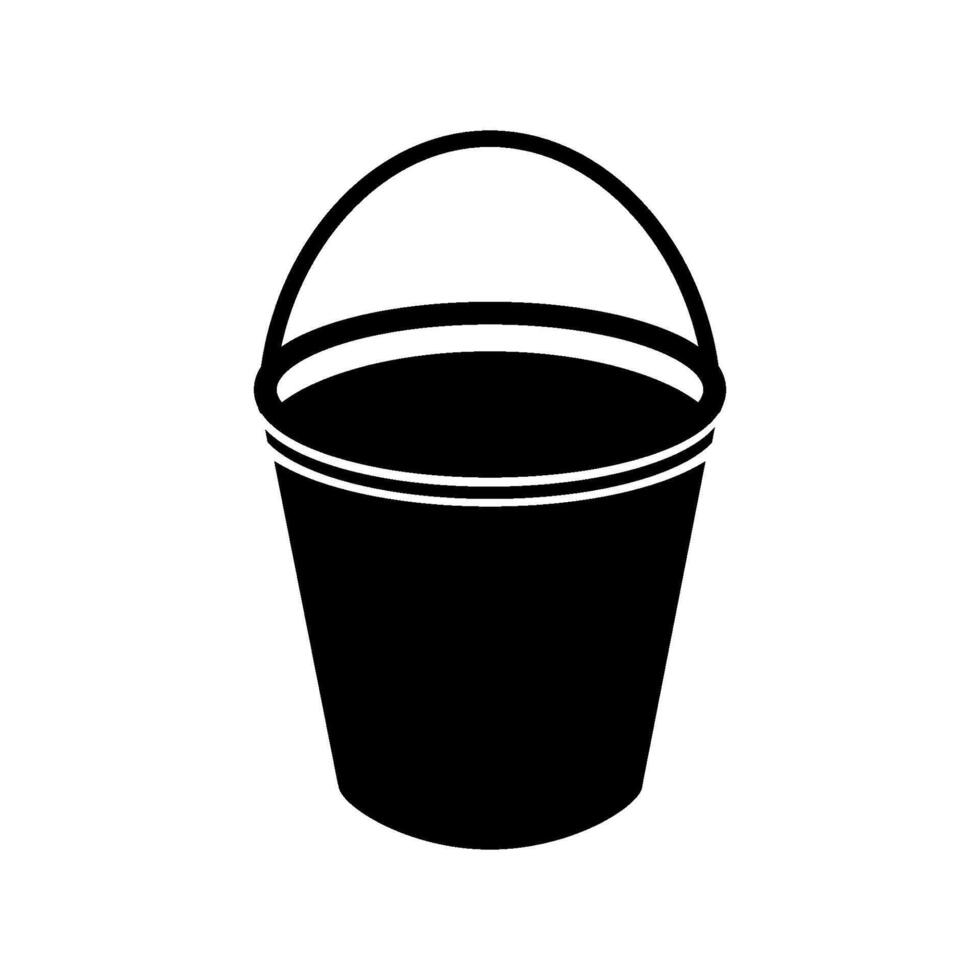 bucket icon vector design template