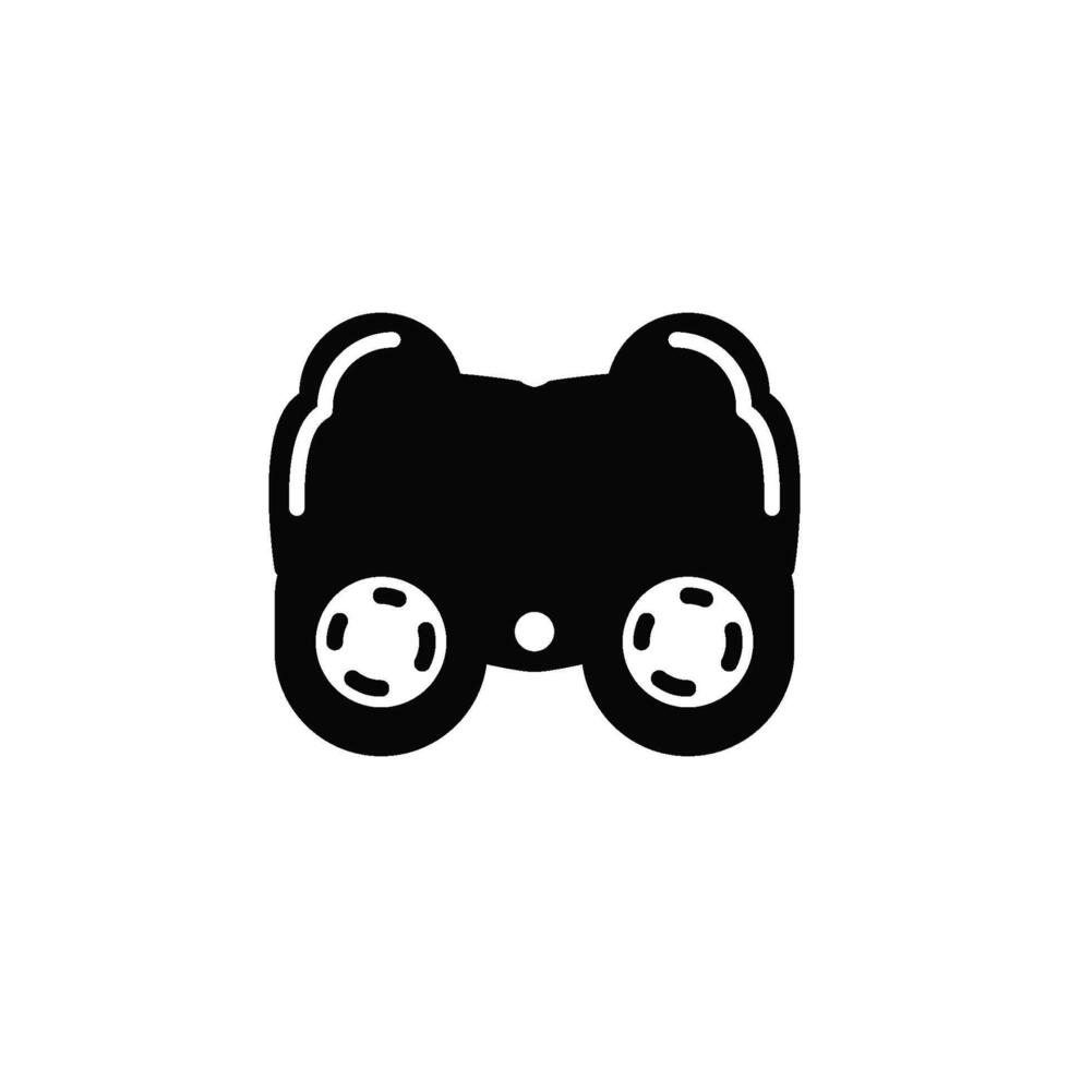 binoculars icon vector design template