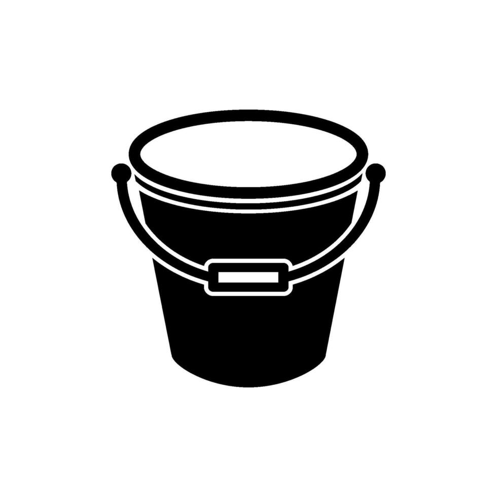 bucket icon vector design template