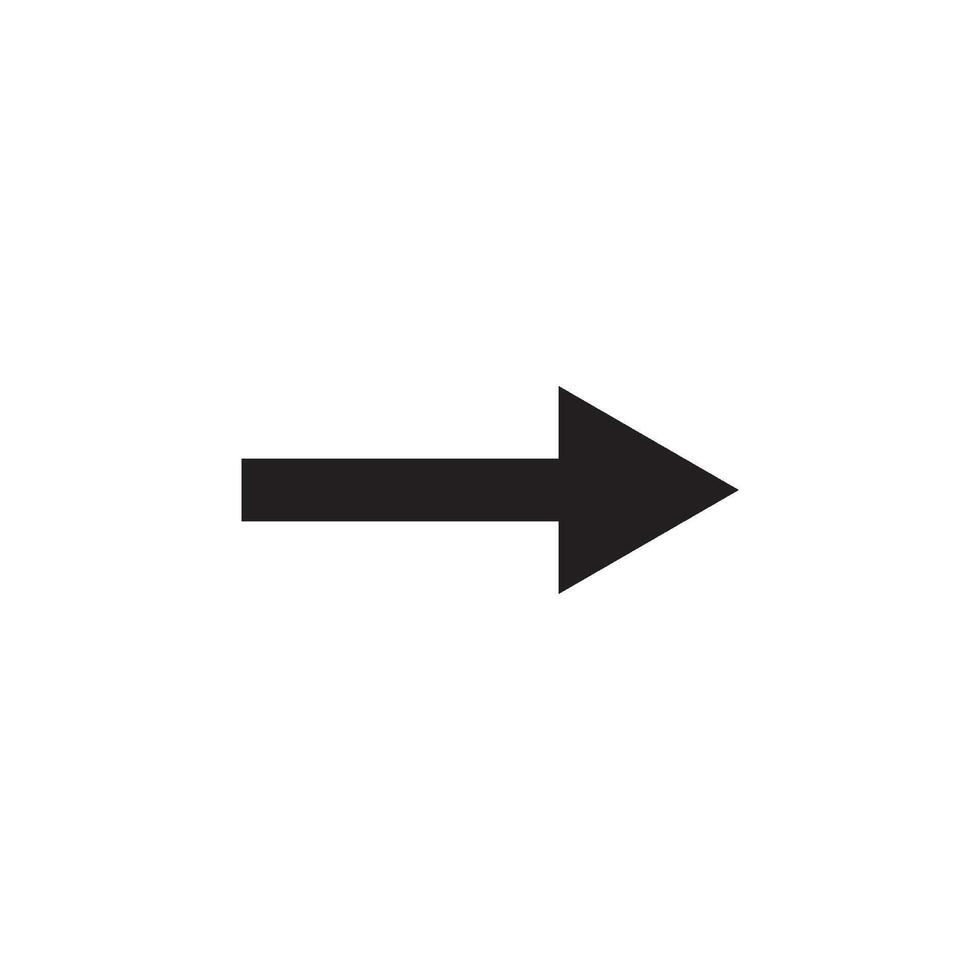 arrow and play button icon vector design template
