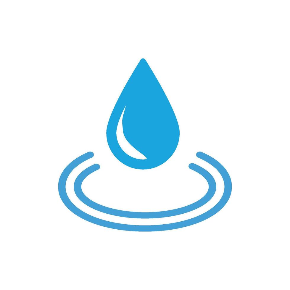 Water Drop icon vector design template