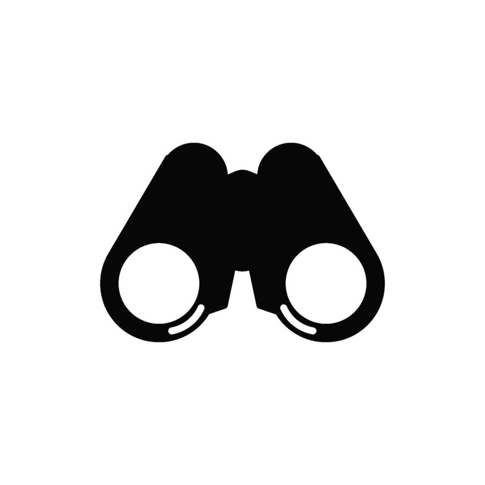 binoculars icon vector design template