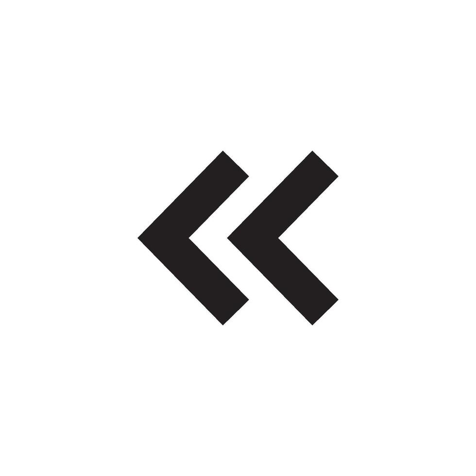 arrow and play button icon vector design template