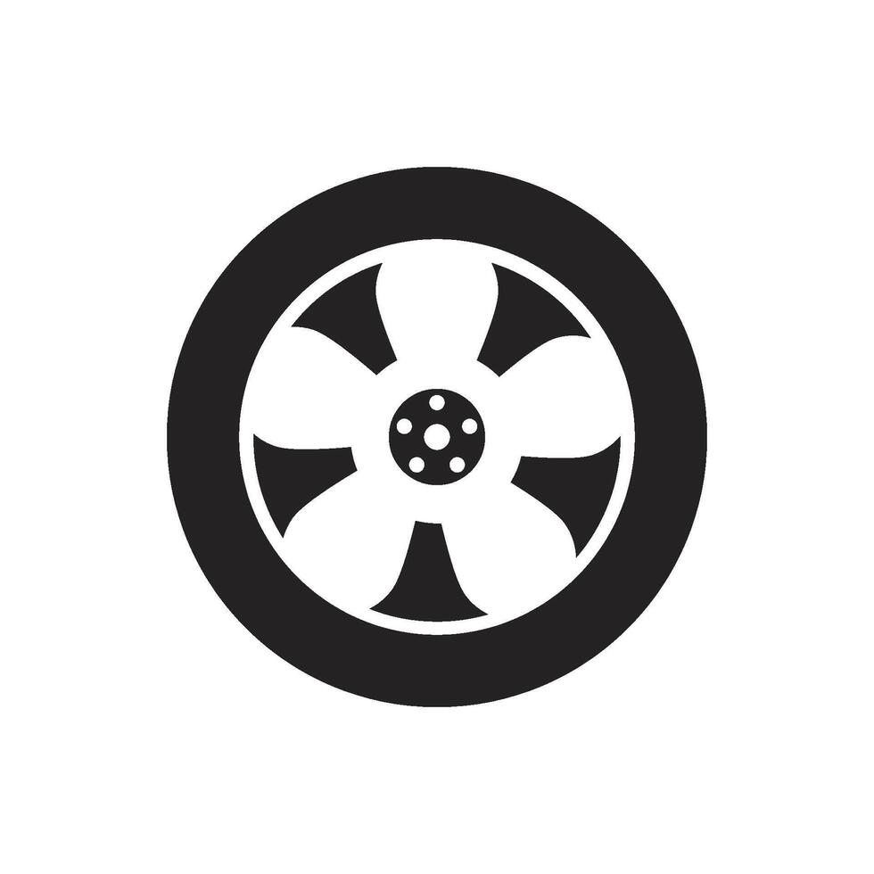 tire icon vector design template