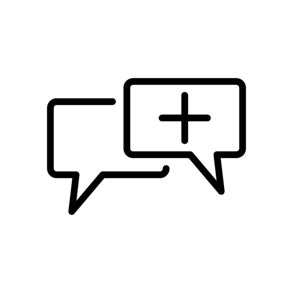 Chat Speech Bubble  Icon vector design templates