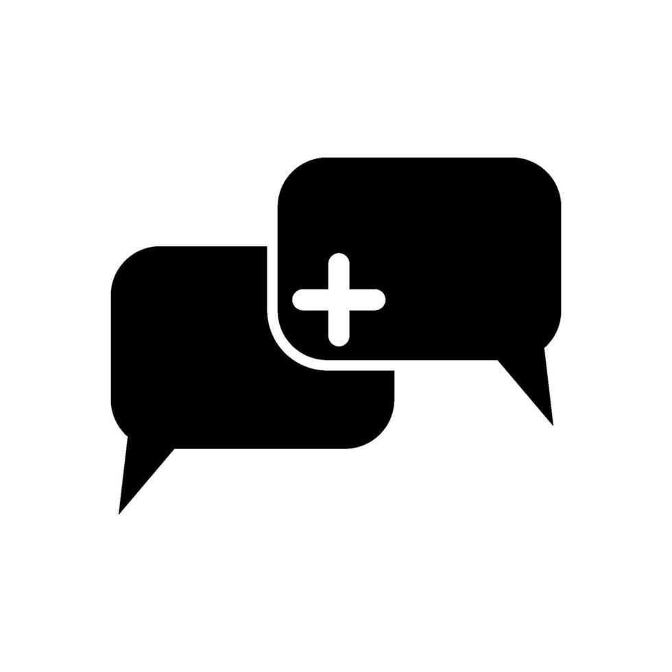 Chat Speech Bubble  Icon vector design templates