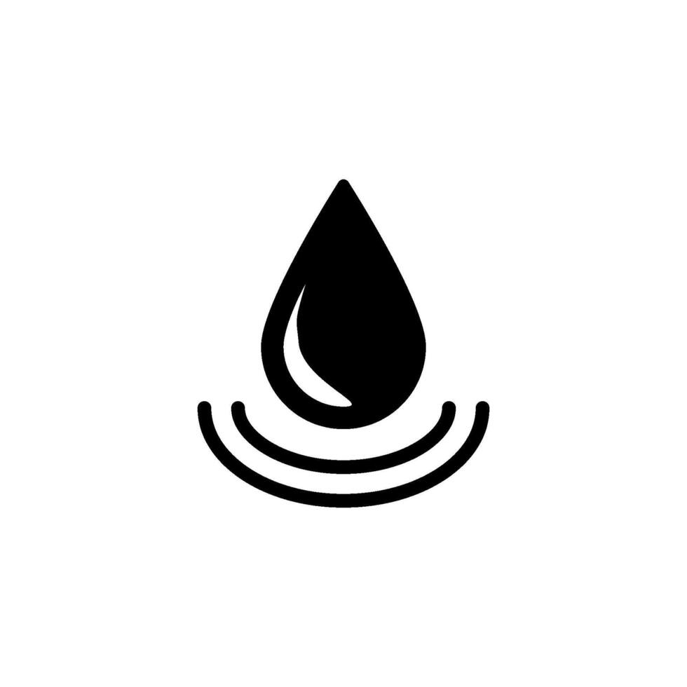 Water Drop icon vector design template