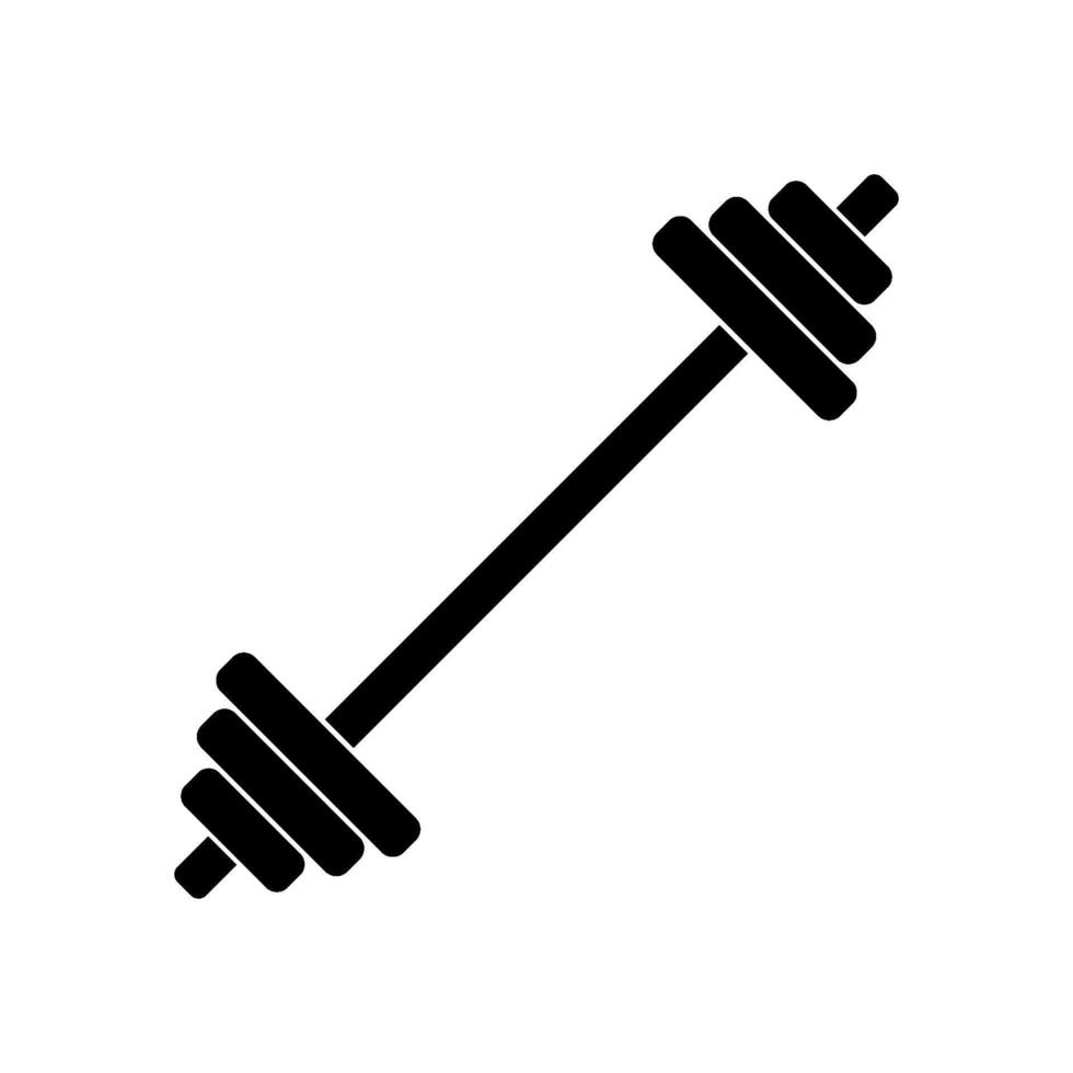 barbell icon vector design template