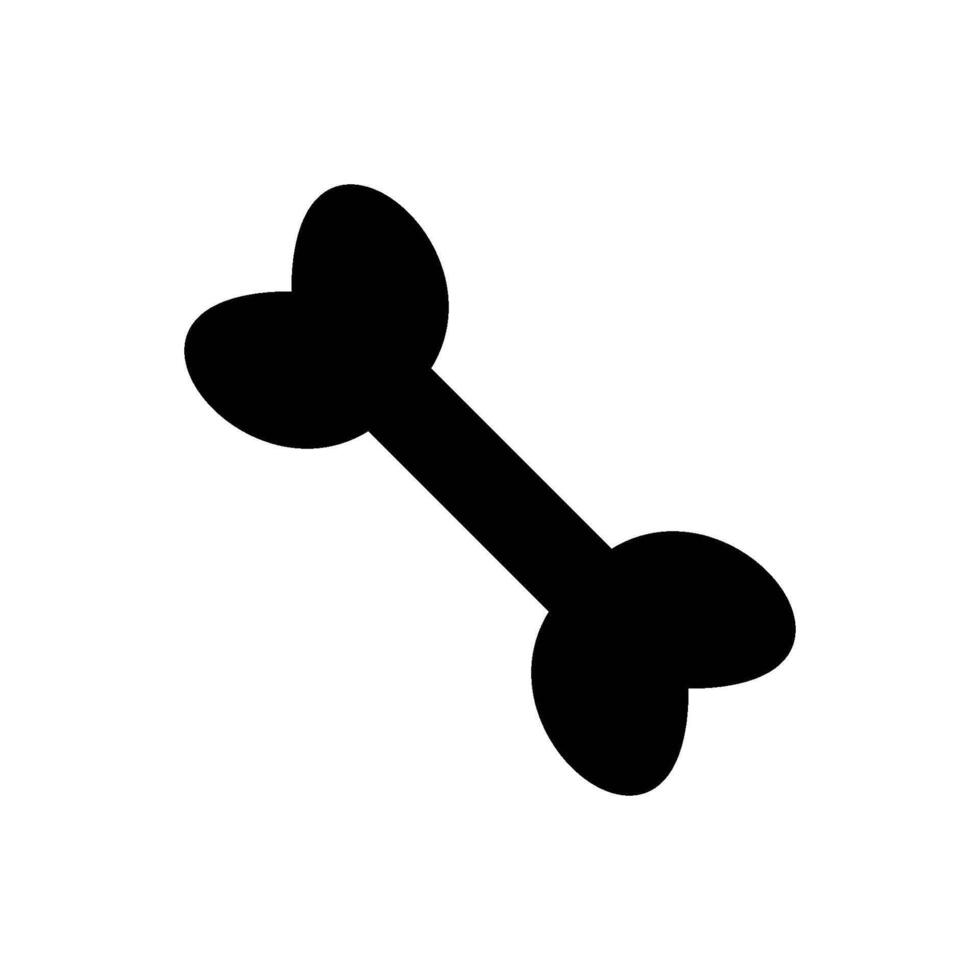 dog bone icon vector design template