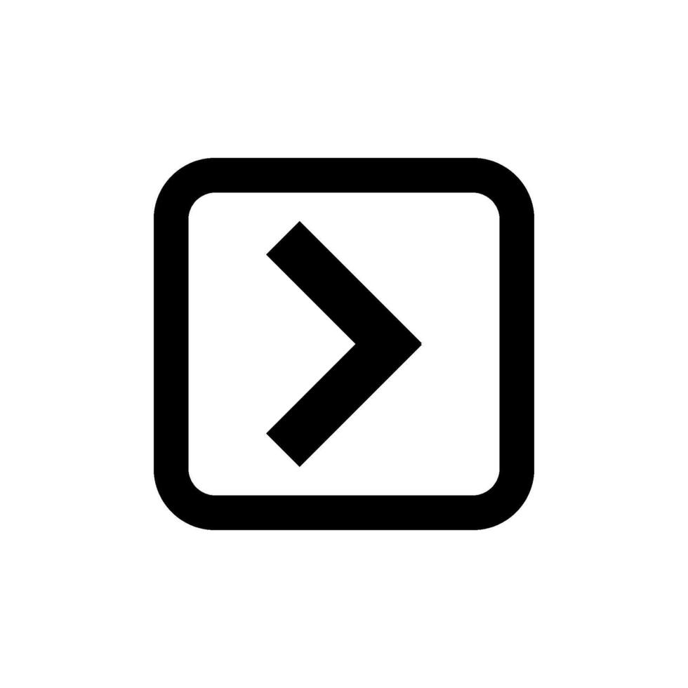 flecha y jugar botón icono vector diseño modelo