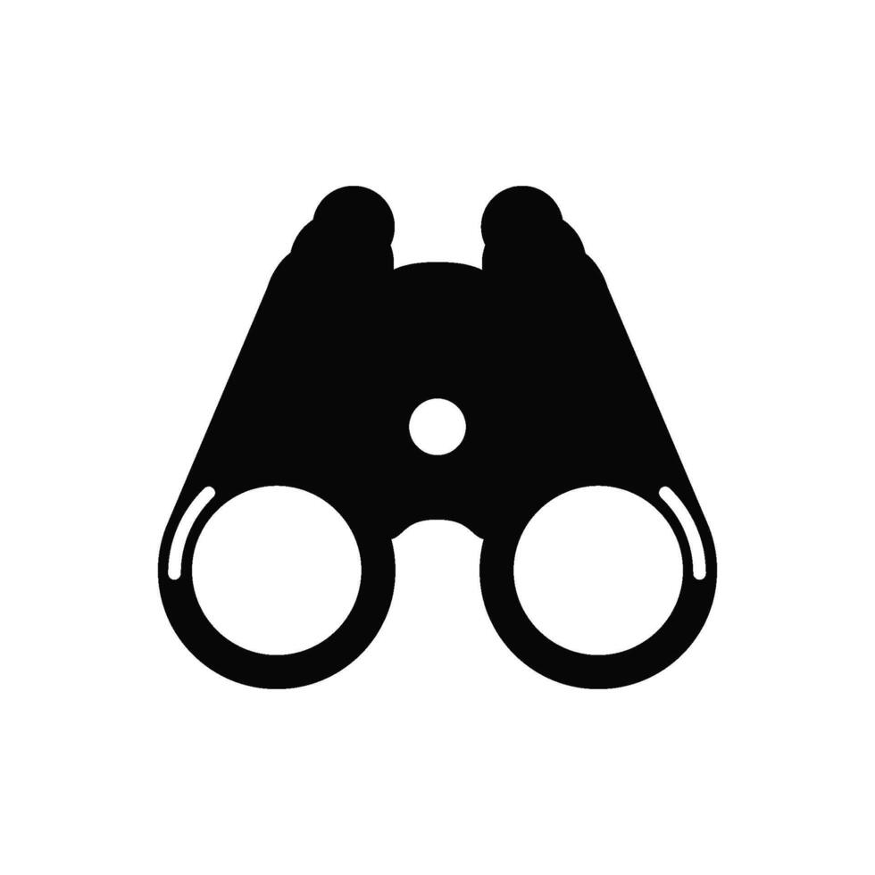 binoculars icon vector design template