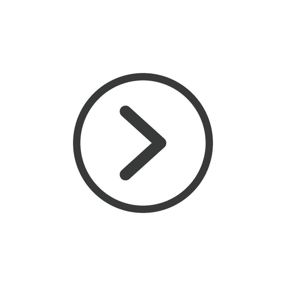 arrow and play button icon vector design template