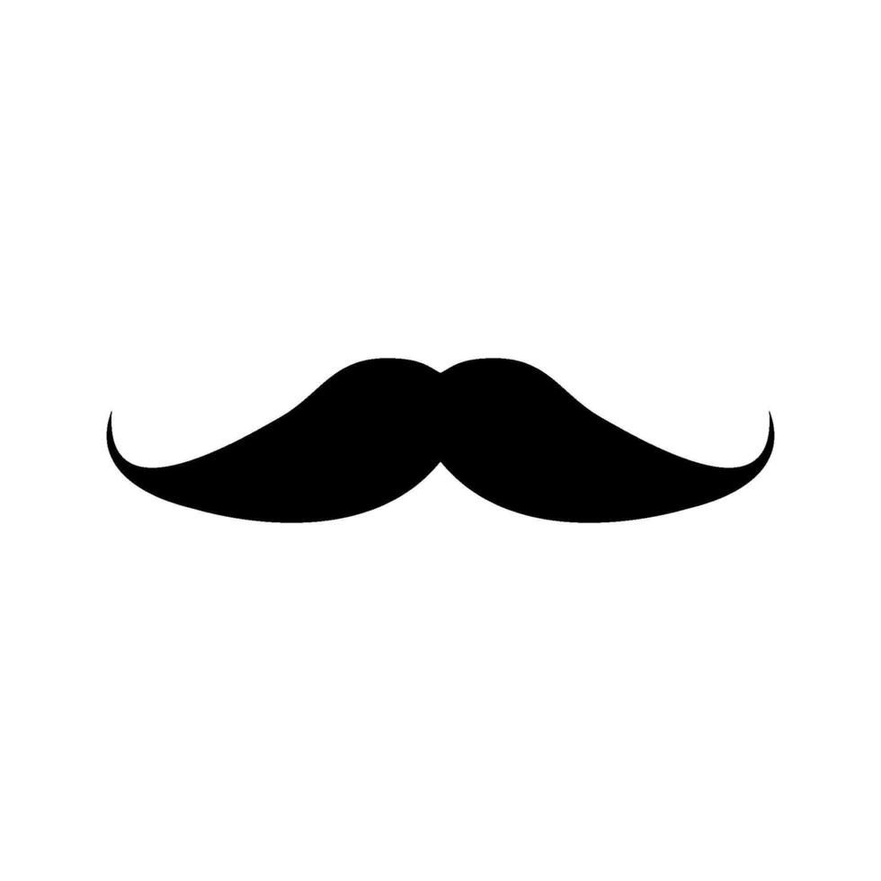 mustache Icon vector design templates