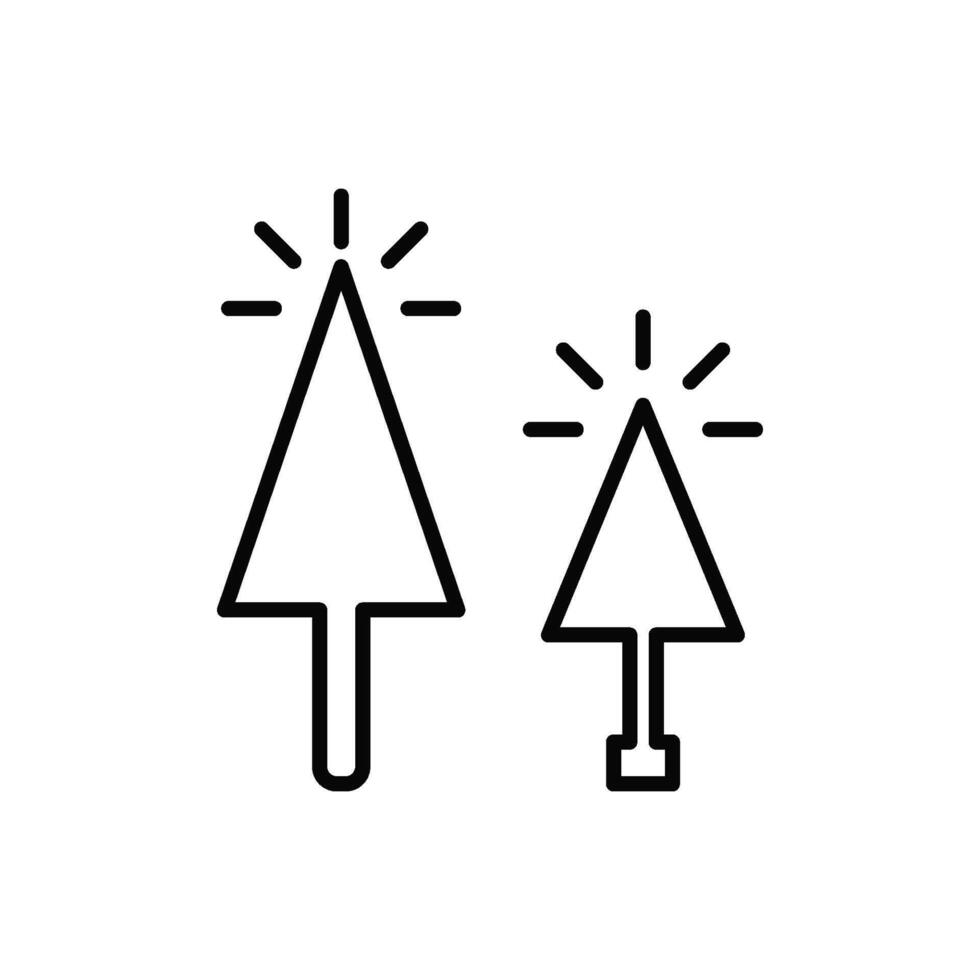 click pointer icon vector design templates