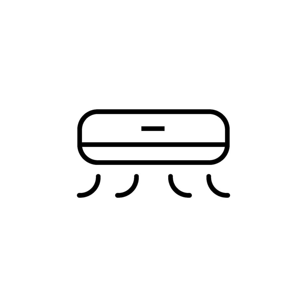 air conditioning icon vector design template