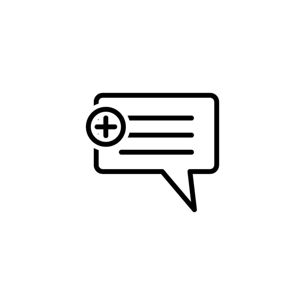 Chat Speech Bubble  Icon vector design templates