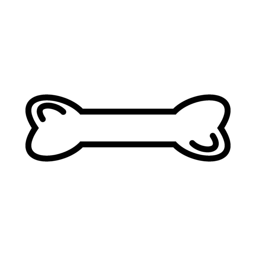 dog bone icon vector design template